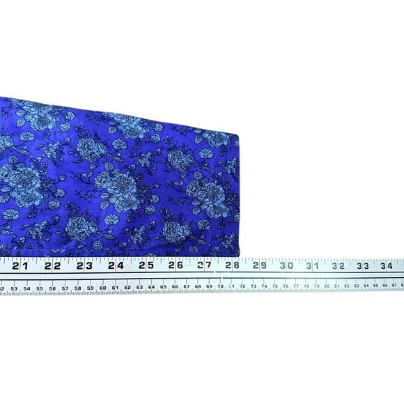 Wildfang Blue Floral Straight Leg Pants - Picture 9 of 10